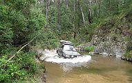 27-Michael enjoys driving down the Aberfeldy River